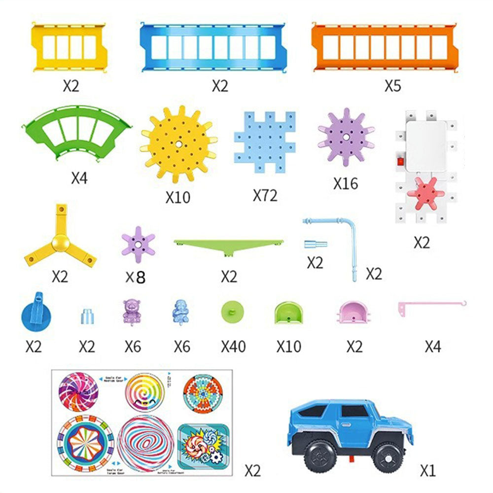 Mekanik Çocuk Gelişim Yapı Seti 83 Parça