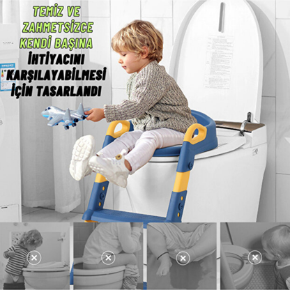 Çocuk Tuvalet Eğitim Merdiveni