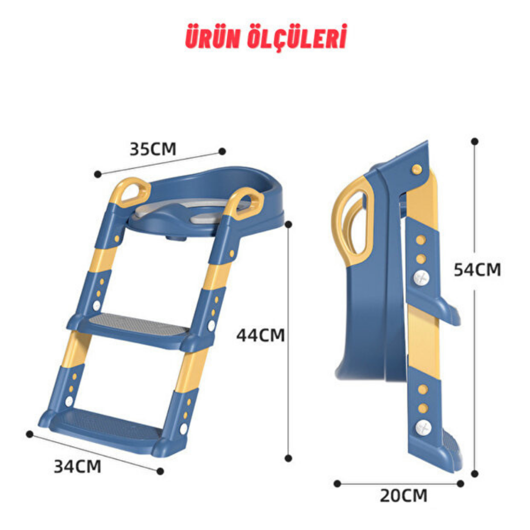 Çocuk Tuvalet Eğitim Merdiveni
