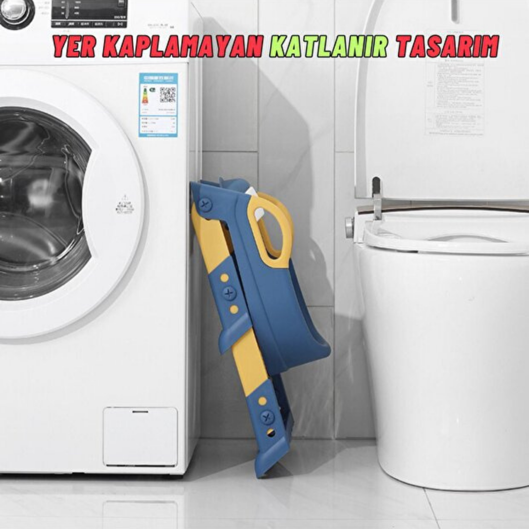 Çocuk Tuvalet Eğitim Merdiveni