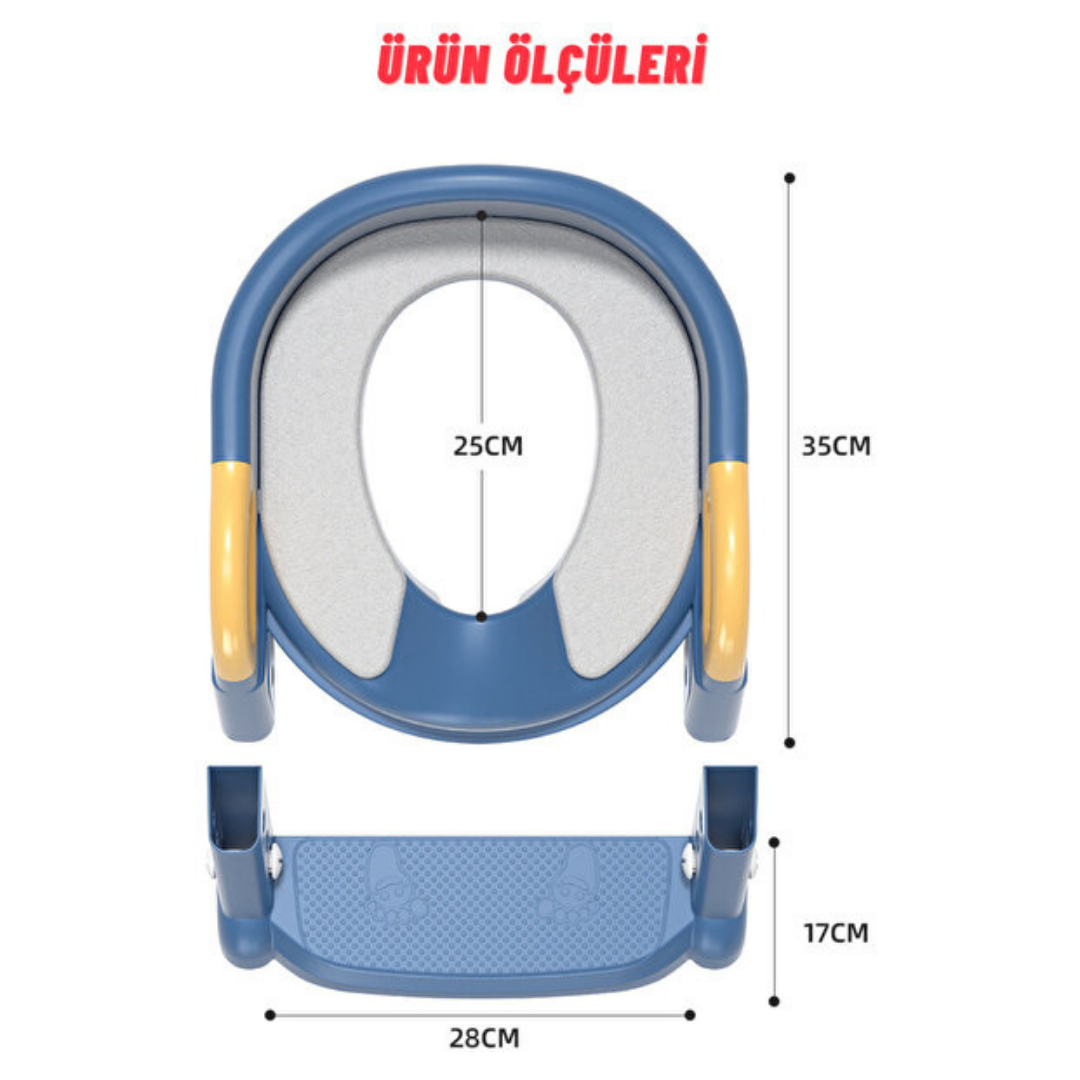 Çocuk Tuvalet Eğitim Merdiveni