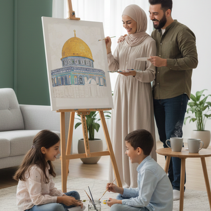 Dupica™ İslami Eserler Numaralı Boyama Seti